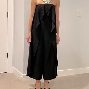 ASOS size 2 strapless flowy jumpsuit